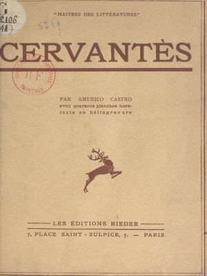 cover image of Cervantès